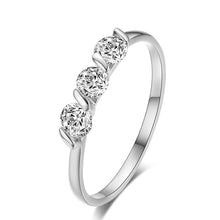 Load image into Gallery viewer, 18K Rose Gold Plated Finger Ring Wedding Jewelry